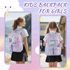 CNRYRIO Kids Backpacks For Girls - Multiple Pockets Backpack -