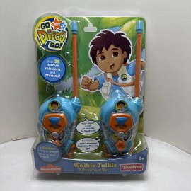 Fisher-Price 2007 Nick Jr. Fisher Price Dora Go Diego Go! Walkie Talkie Adventure Set  L6963