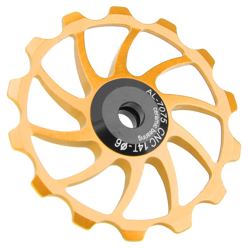 Cycling Bicycle Rear Pulley Bike Guide Roller Pulley Parts 14T
