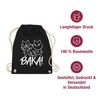Shirtracer - Gym Bag Backpack - Anime Gifts - Baka!