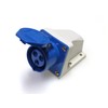 Knightsbridge IN008 IP44 Angled Surface Mount Socket 2P+E, 230 V,