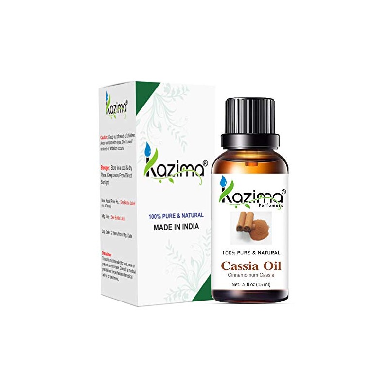 KAZIMA Cassia Essential Oil - 100% Pure Natural & Undiluted