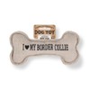 History & Heraldry Squeaky Dog Toy (I my Border Collie)