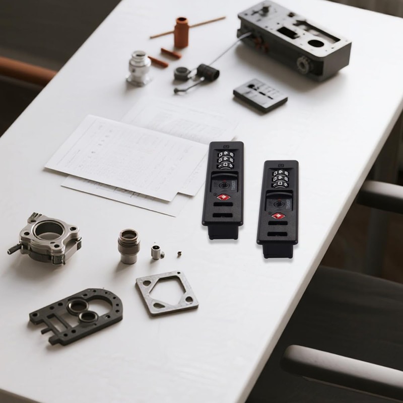 Enwye TSA007 Security Lock Padlock Luggage 3 Digit Self Adjusting