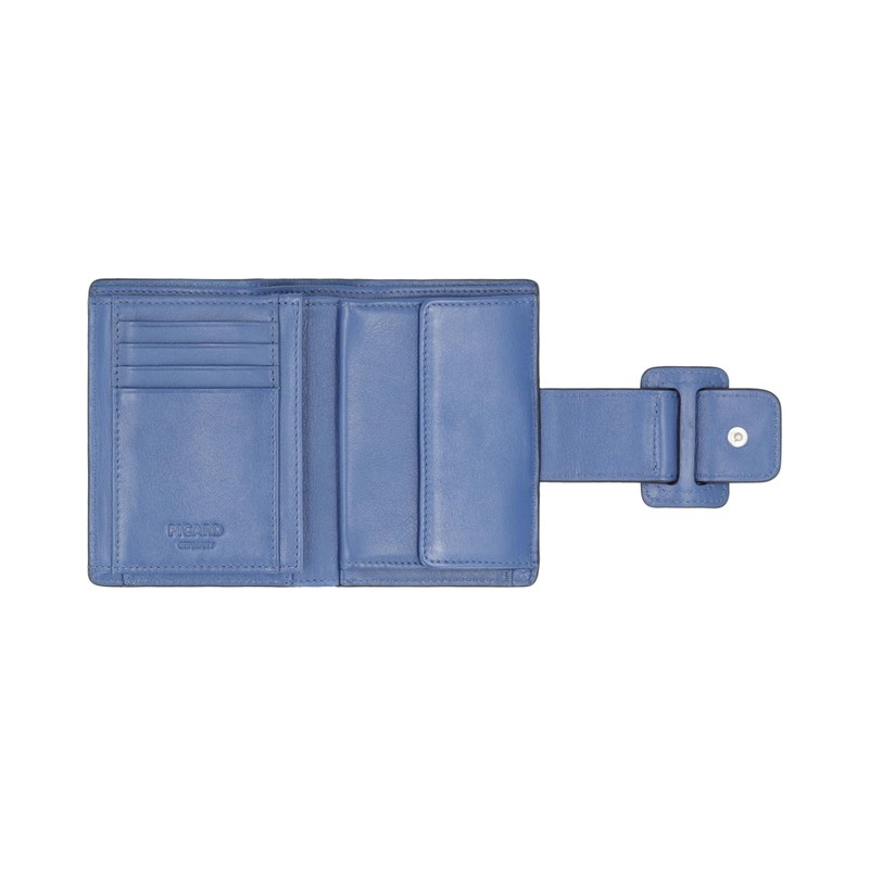 Picard PAOLA Women's Genuine Leather Purse Medium with Press Stud