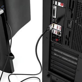 HORNBILL 8K HDMI Cable 2.1, Ultra HD Cable High-Speed Lead 48Gbps, HDMI Cables (8K@60Hz 7680x4320, 4K@120Hz) Supports Dynamic HDR, eARC, Dolby Atmos and More (2 Meter)