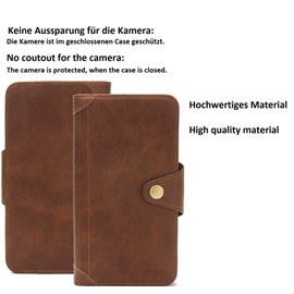 K-S-Trade Qualitativ & Innovativ Handyhülle Für LG Electronics Fortune 3 Schutz Hülle Walletcase Bookstyle Tasche Case Handytasche Wallet Flipcase