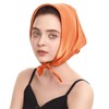 Zando Silk Head Scarf Wrap Neck Scarf Women Silk Feeling