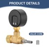 MEASUREMAN Air Over Water Test Regulator with Gauge, 2” Dial,