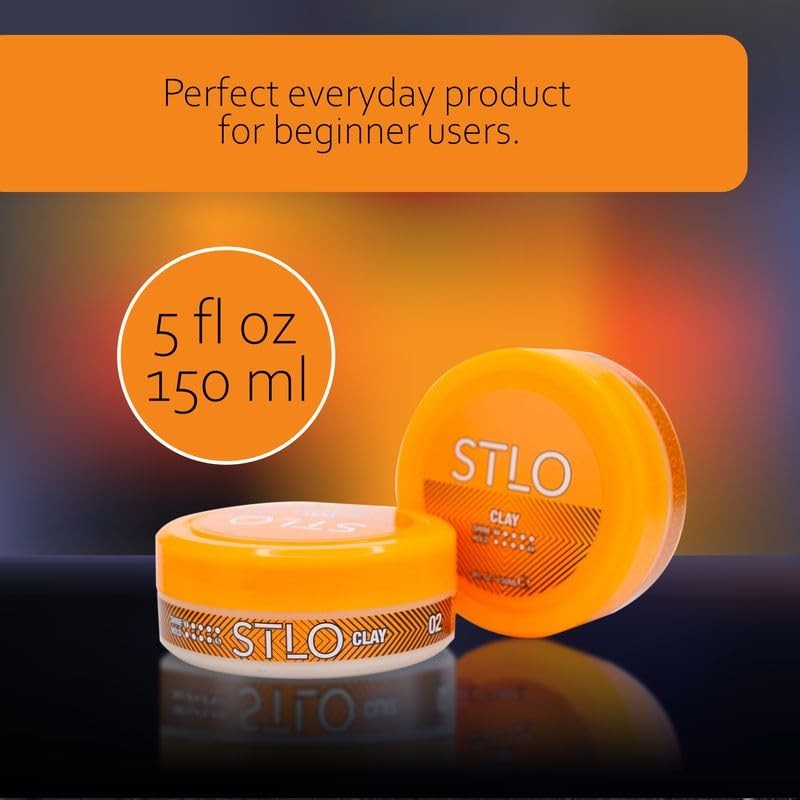 STLO Clay Everyday Essential - Strong Hold Matte Finish Hair