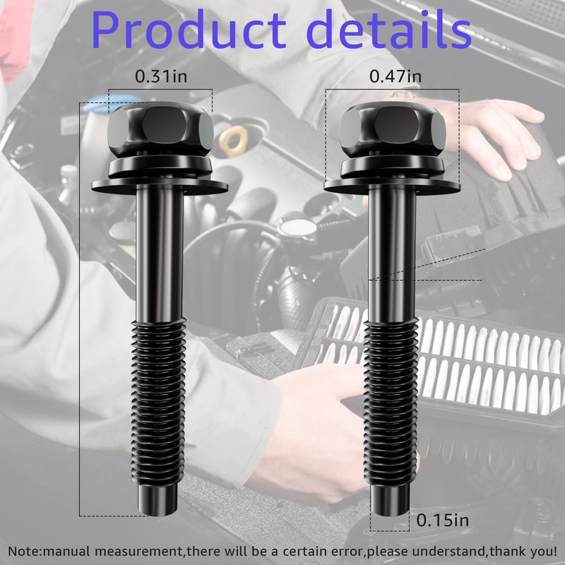 41085 Engine Air Filter Box Cover Screw Bolts-Compatible Air Cleaner