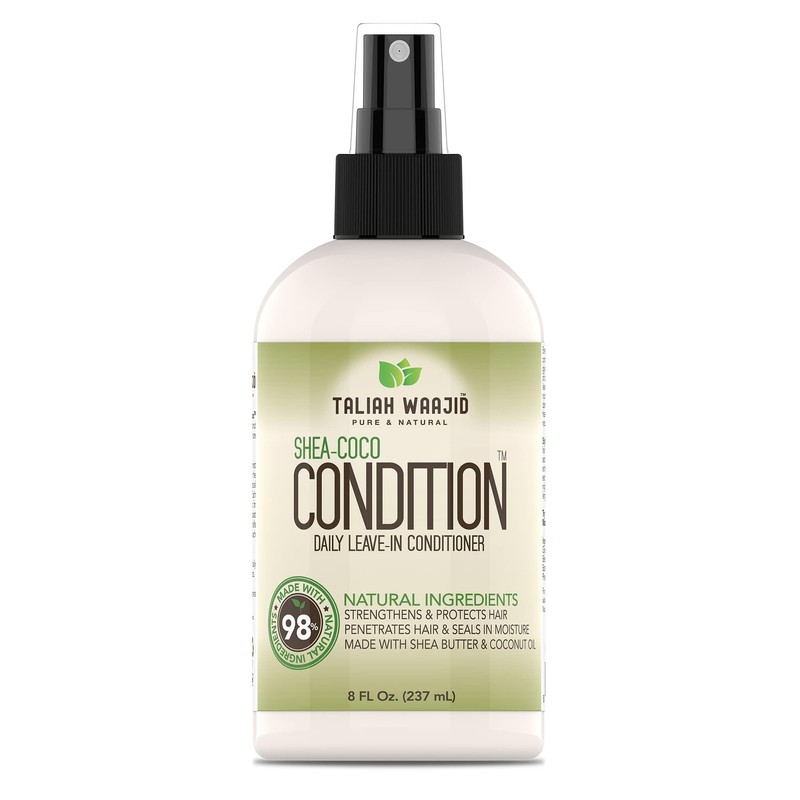 Taliah Waajid Shea-Coco Daily Leave-In Conditioner – 8oz – Moisturizing