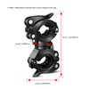 FFOTD Mountain bike flashlight holder, 360-degree rotating bicycle LED flashlight