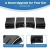 PDKLIN for F150 Inner Door Handle Panel Trim Cover Carbon