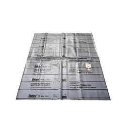 Oatey PVC Shower Pan Liner Gray 6' x 10'