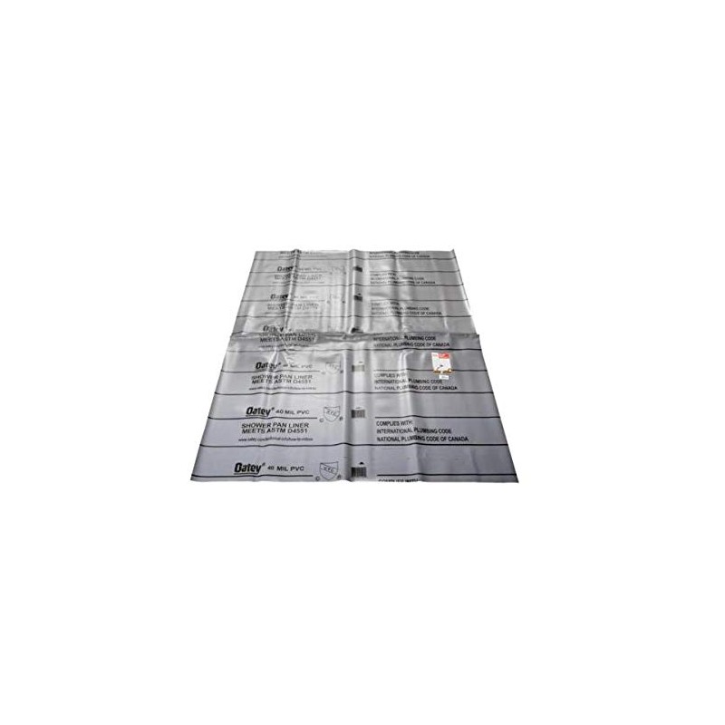 Oatey PVC Shower Pan Liner Gray 6' x 10'