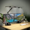 Mount-It! LED Desk Lamp with Adjustable Swing Arms and Clamp