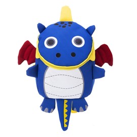 Kids Toddlers Dinosaur Backpack Rucksack Cute Animal 3D Kindergarten School Bag Book Bag Daypack Childrens Backpack Lunch Bag Nursery Bag with Anti-Lost Harness Leash for Boys Girls 1-6 Years Old