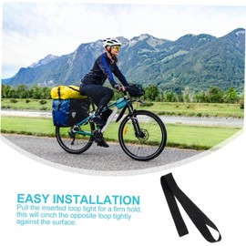 Correas de Amarre Seguras para Remolque y Sujetar Carga 6 para Motocicleta de Nylon Negro en Accesorios para Motos