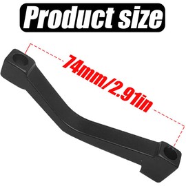 Quweiz 180mm Disc Brake Adapter Converter, Disc Brake Mounting Bracket, Bike Post Mount Mountain Rotor Accessory