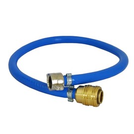 M16 x 1.5 Adaptor Filling Hoses Blue Tyre Inflation Hose Adaptor Hose (M16 x 1.5 / 500 mm with NW7.2 Coupling)