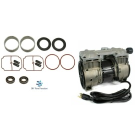 DIY POND NEW Thomas 2650/2660 Compressor Rebuild Kit w/sleeves & Bearings Sk2660 TCK-2650