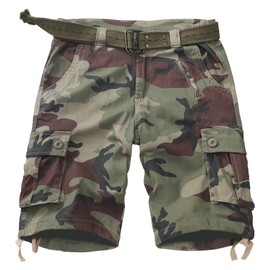 GSGGIG - Pantalones cortos para mujer, pantalones cortos de senderismo, bermudas tipo cargo de 7 pulgadas, pantalones cortos de camuflaje Y2K de verano con bolsillos, C29 Camuflaje, 14