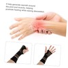 Healeved 2 Pairs High Elastic Wristband Cycling Gloves Compression Wrist