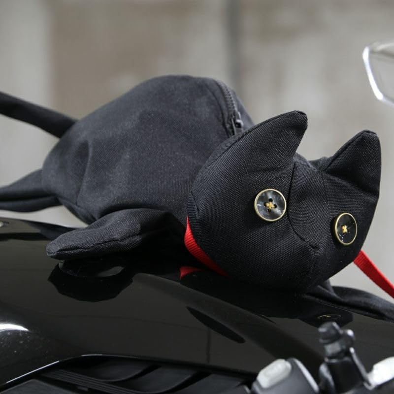 SHINICHIRO ARAKAWA Cat Bag "UNA" Motorcycle Tank Bag (White)