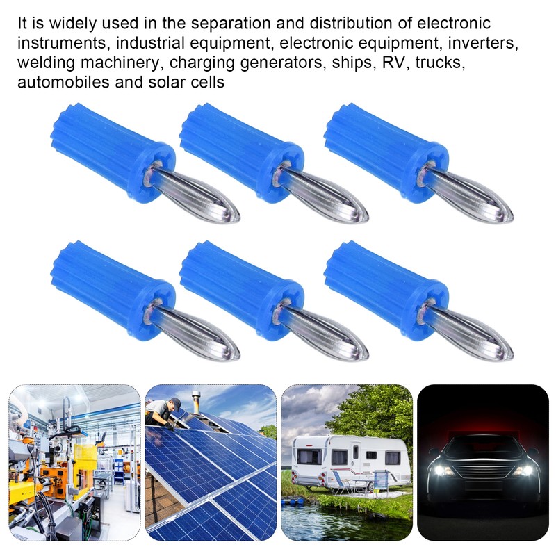 100Pcs Banana Socket 4mm ABS Nickel Plated Brass Material Good