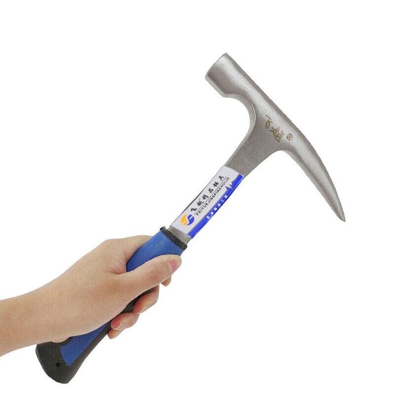 AIMALL Geologist Rock Pick Pointed Tip Geological Hammer for Prospecting,