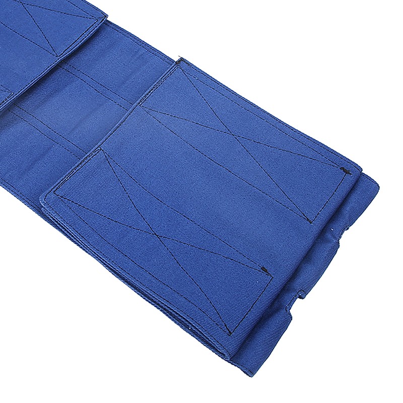 Wheelchair Footrest Non‑Slip Adjustable Leg Restraint Strap Seat Belt (Blue