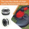Replacement Spool Grass Trimmer Line, Pack of 2, Compatible with