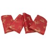 Celebration Deer Red/Gold Metallic Effect Christmas Pack Of 4 Napkins
