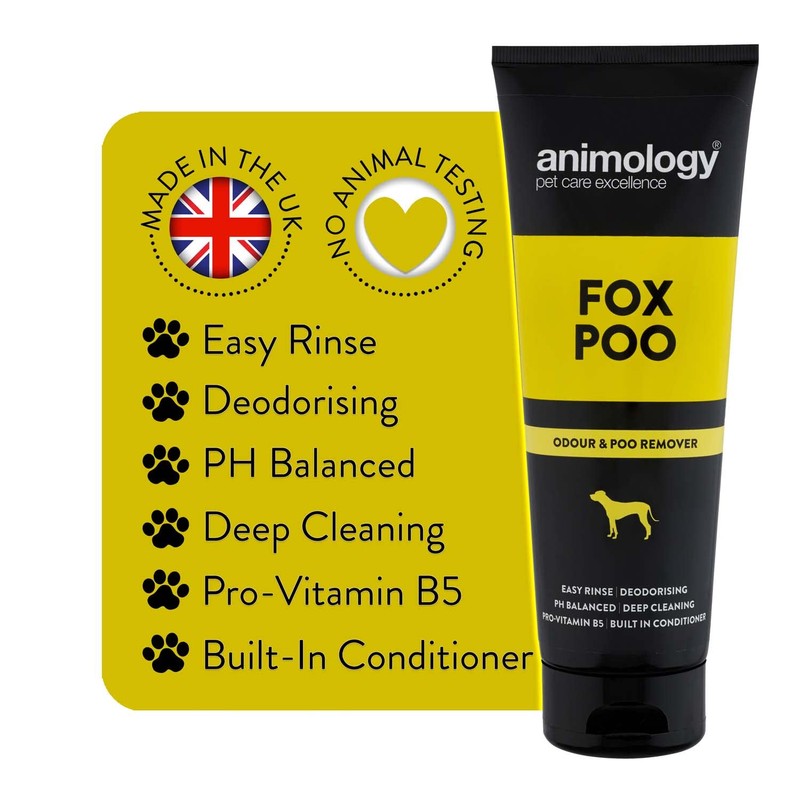 Animology Fox Poo Shampoo For Dogs | With Conditioners and