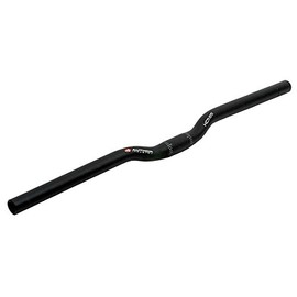 Author Aco/XC Handlebar Clamp R.50 Riser Bar 25.4 x 660 mm aluminium black