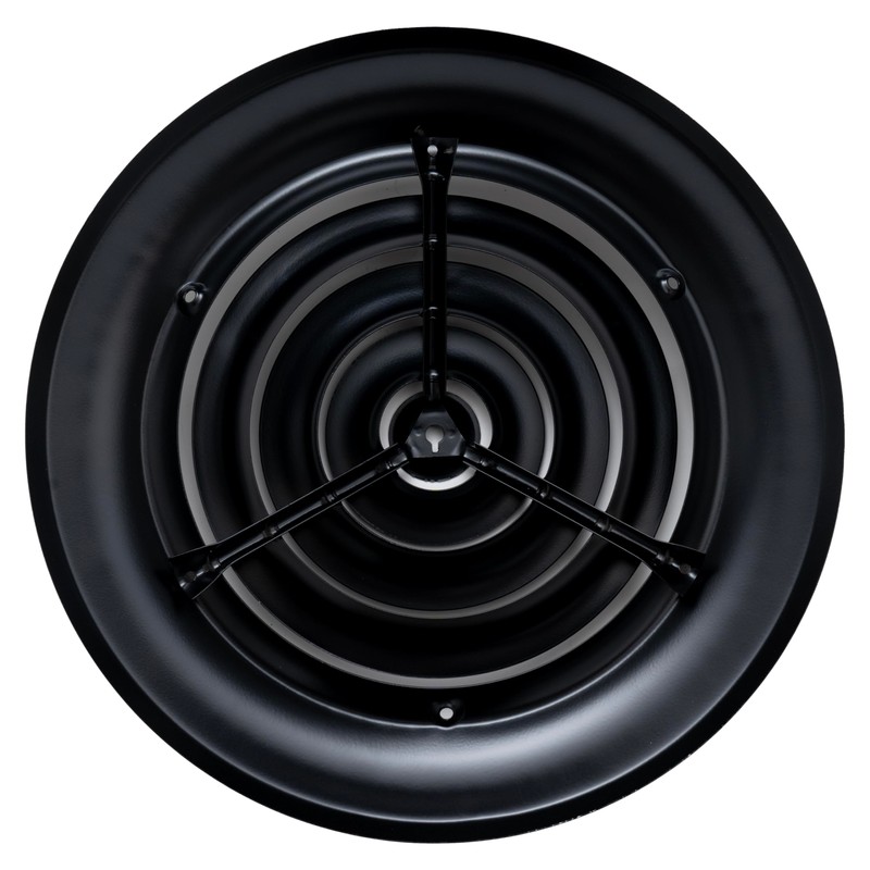 Fits 8 Inch Neck Air Duct | Steel Round Air