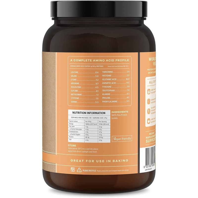 Martin & Pleasance Vital Protein 100% Natural Plant Based (Pea