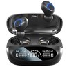 Wireless Earbuds,Bluetooth 5.3 Powerful Bass True Wireless Headphones,IPX7 Waterproof USB-C