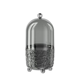 Snblzhef Makeup Brush Holder with Lid 360 Rotating Clear Dustproof Make Up Brushes Container -C Easy Install Easy to Use