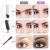 Professional Eyebrow Shaping Grooming Kit,8PCS/SET Eyebrow Grooming Kit with Leather
