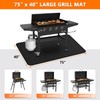 75 x 40 inch Under Grill Mats for Blackstone -