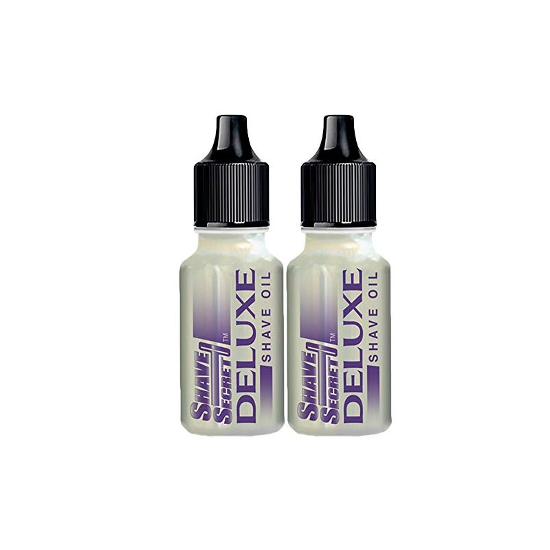Shave Secret DELUXE SHAVING OIL - 18.75ml (2 Pack)