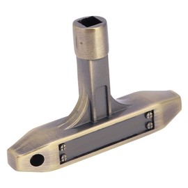 Bnineteenteam Llave de afinación de Kit de batería de Metal con Forma de T de 1 Pieza Llave de Tambor portátil Accesorio para Instrumentos de batería(Bronce) Accesorios para Tocar
