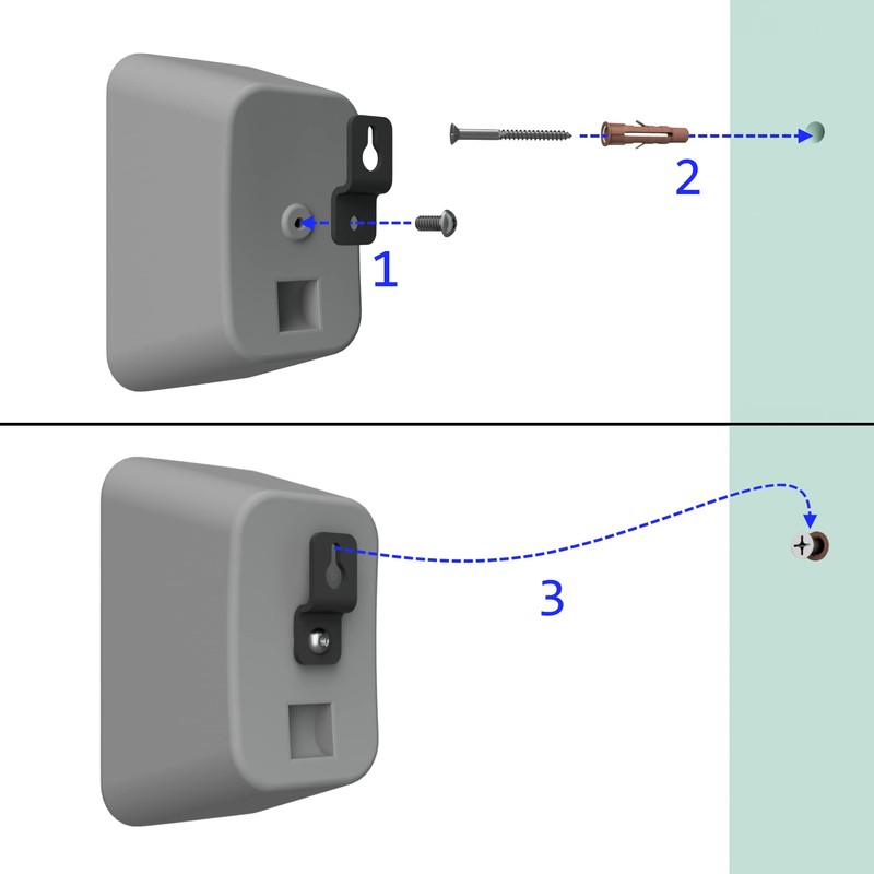 Mars Outpost | 2 Pack Universal Satellite Speaker Wall Mount