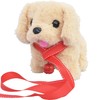 HOWADE Toy Puppy Electronic Interactive Plush Dog Toy for 2-3-4-5-6