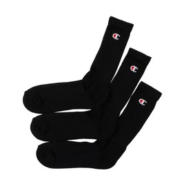 Champion Full Length Socks, 3 Pairs - blk