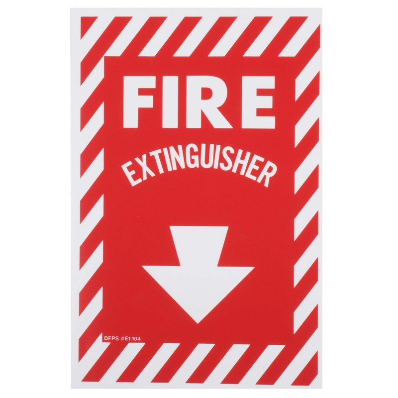 White Surface-Mounted Fire Extinguisher Cabinet with Pull-Panel for 10 lb.