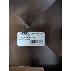 AZEK Pyramid Cap 5.5x5.5 - kona