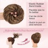 SEGO Larger Human Hair Bun, Real Hair Messy Bun Hairpieces